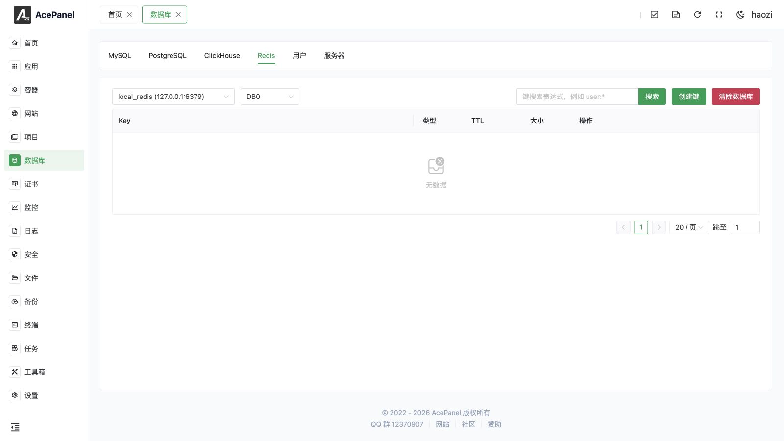Redis data management